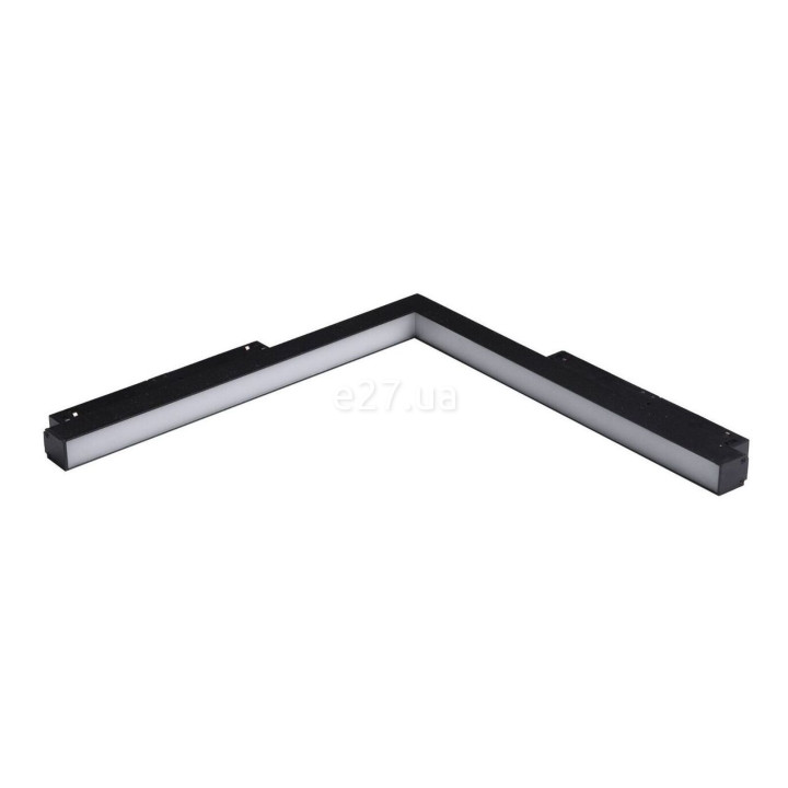 Магнітний трековий світильник Azzardo AZ6245 ALFA SAGA TRACK MAGNETIC 2LINE CORNER B 24W CCT SWITCH DIM BK, 24 Вт, 3000K/4000K/6000K · Azzardo · azzardo-az6245