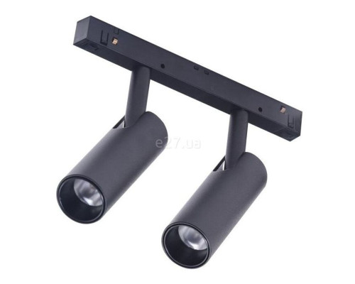 Магнітний трековий світильник Azzardo AZ6253 ALFA NIKO 2 TRACK MAGNETIC 2LINE 2X12W CCT SWITCH DIM BK, 12 Вт, 3000K/4000K/6000K