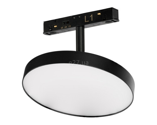 Магнітний трековий світильник Azzardo AZ6257 ALFA MITUS TRACK MAGNETIC 2LINE 18W CCT SWITCH DIM BK, 18 Вт, 3000K/4000K/6000K