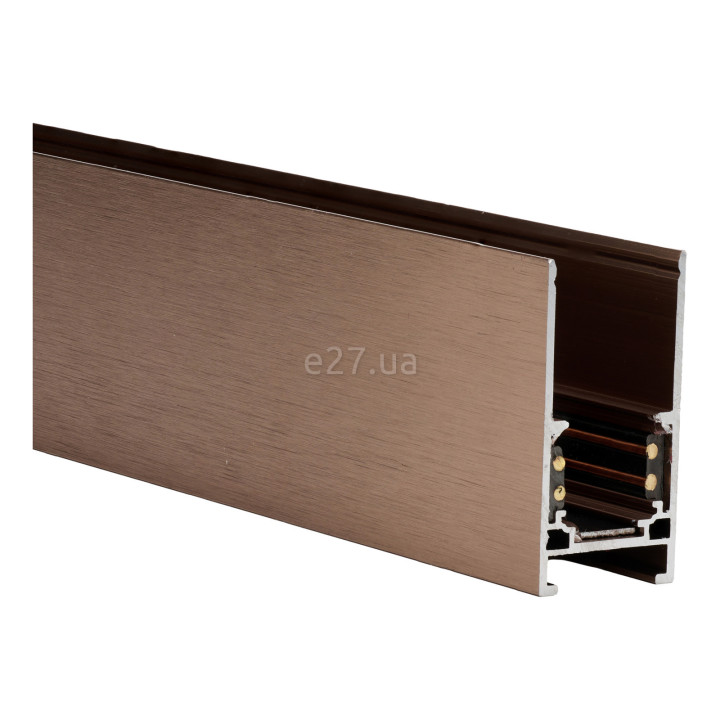 Магнітний шинопровід 1м Azzardo AZ6354 ALFA TRACK MAGNETIC52 1m + 2x END CAP ANODISED CHOCOLATE · Azzardo · azzardo-az6354