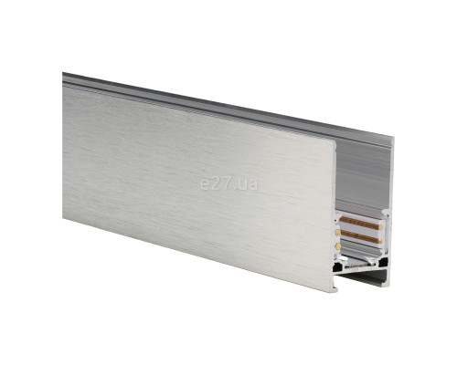 Магнітний шинопровід 3м Azzardo AZ6362 ALFA TRACK MAGNETIC52 3m + 2x END CAP ANODISED SILVER
