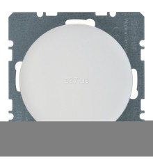 Заглушка Berker 10092089 R.1/R.3/R.8, полярно-білий, пластик, для врізного монтажу