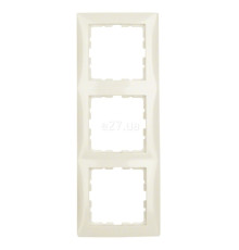 Рамка 3 поста Berker 10138982 S.1, білий, пластик