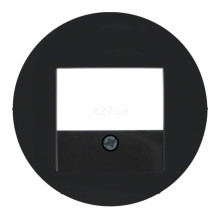 Лицьова панель Berker 10382045 R.1/R.3/R.8/R.Classic, чорний, пластик · Berker · berker-10382045
