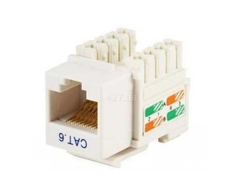 Модуль Keystone RJ45 Berker 11014620, білий