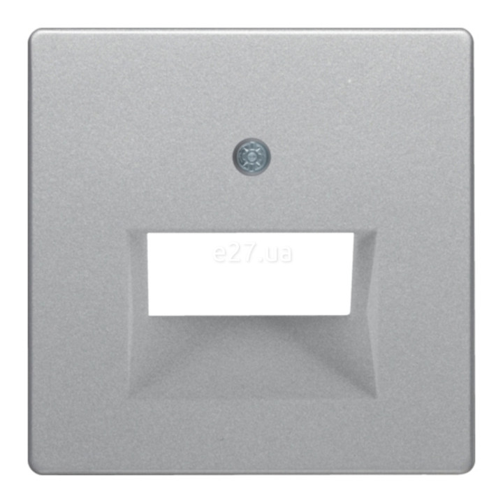 Лицьова панель розетки RJ45 Berker 14096084 Q.1/Q.3/Q.7, алюміній, пластик · Berker · berker-14096084