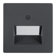 Лицьова панель розетки RJ45 Berker 14096086 Q.1/Q.3/Q.7, антрацит, пластик · Berker · berker-14096086