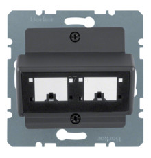 Лицьова панель модуля RJ45 RDM Berker 14721606 S.1