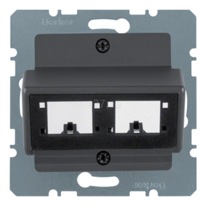 Лицьова панель модуля RJ45 RDM Berker 14721606 S.1 · Berker · berker-14721606