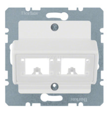 Лицьова панель модуля RJ45 RDM Berker 14721909 S.1
