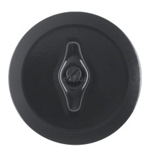 Лицьова панель вимикача Berker 164701 1930/Glas, чорний, пластик