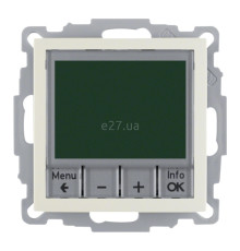Термостат Berker 20448982 S.1/B.3/B.7, білий, пластик, для врізного монтажу