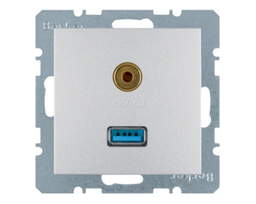 Розетка Jack 3,5 mm Berker 3315391404 S.1