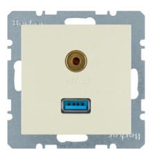 Розетка Jack 3,5 mm Berker 3315398982 S.1