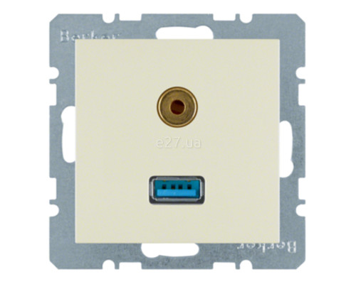 Розетка Jack 3,5 mm Berker 3315398982 S.1