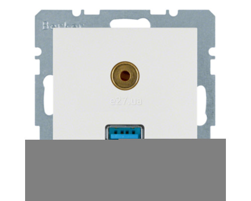 Розетка Jack 3,5 mm Berker 3315398989 S.1