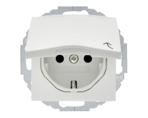 Розетка 220В Berker 47468989 S.1