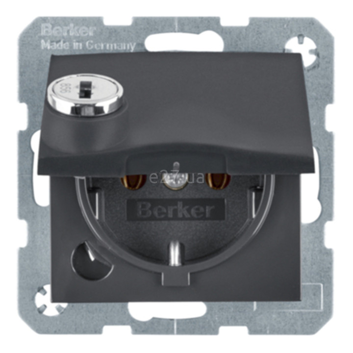 Розетка 220В Berker 47631606 S.1 · Berker · berker-47631606