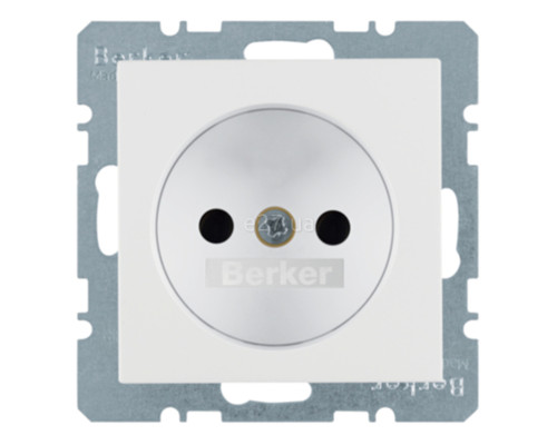 Розетка 220В Berker 6167331909 S.1