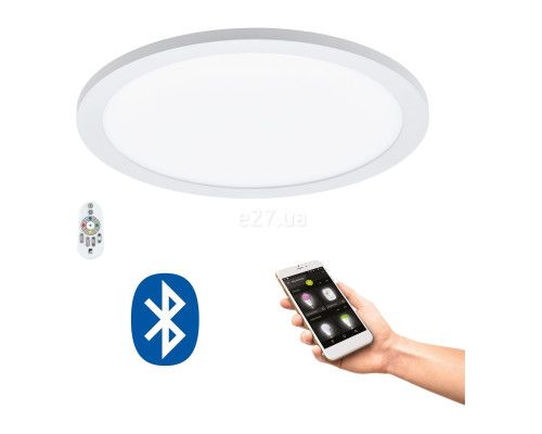 Стельовий світильник Eglo 33341 SARSINA-C ceiling light, 16 Вт, 2100 лм, 2700К-6500К, RGB
