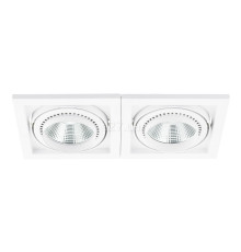 Точковий світильник Eglo 61203 Recessed LED-spot Square 180 2-Fold, 28 Вт, 3580 лм, 3000K