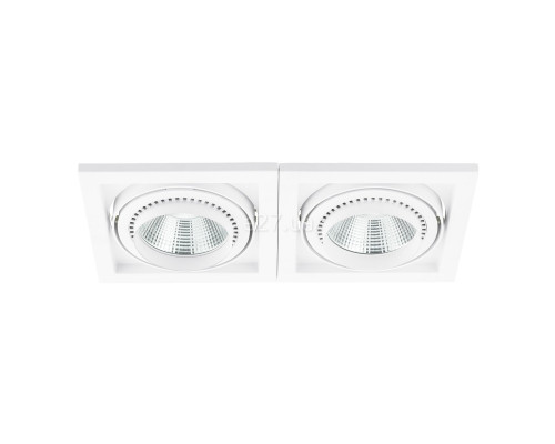 Точковий світильник Eglo 61203 Recessed LED-spot Square 180 2-Fold, 28 Вт, 3580 лм, 3000K