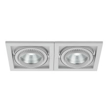 Точковий світильник Eglo 61207 Recessed LED-spot Square 180 2-Fold, 28 Вт, 3580 лм, 3000K