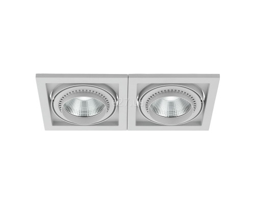 Точковий світильник Eglo 61207 Recessed LED-spot Square 180 2-Fold, 28 Вт, 3580 лм, 3000K