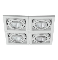 Точковий світильник Eglo 61209 Recessed LED-spot Square 180 4-Fold, 28 Вт, 7160 лм, 3000K