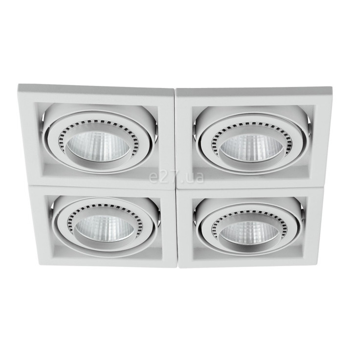 Точковий світильник Eglo 61209 Recessed LED-spot Square 180 4-Fold, 28 Вт, 7160 лм, 3000K · Eglo · eglo-61209