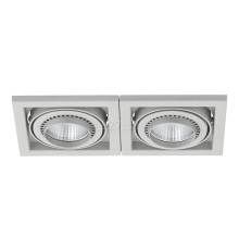 Точковий світильник Eglo 61221 Recessed LED-spot Square 110 2-Fold, 11 Вт, 1360 лм, 3000K