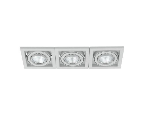 Точковий світильник Eglo 61222 Recessed LED-spot Square 110 3-Fold, 11 Вт, 2040 лм, 3000K