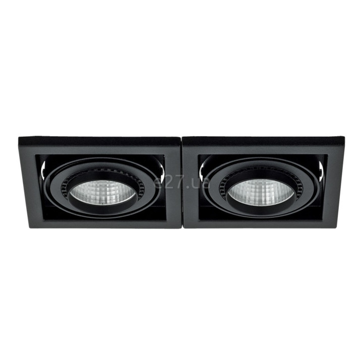 Точковий світильник Eglo 61225 Recessed LED-spot Square 110 2-Fold, 11 Вт, 1360 лм, 3000K · Eglo · eglo-61225