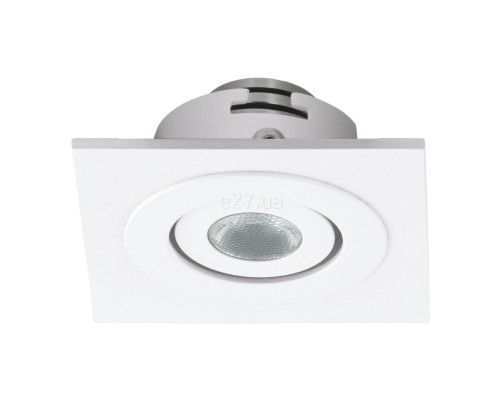Точковий світильник Eglo 61242 Recessed LED-spot Square 45, 3 Вт, 120 лм, 3000K