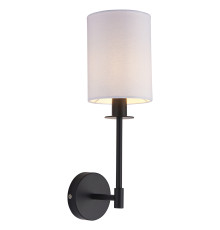 Бра Endon 101660 Sancerre Wall, Matt black & vintage white fabric