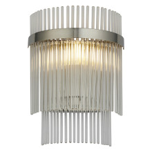 Бра Endon 104114 Marietta Wall, Bright nickel plate & clear glass · Endon · endon-104114
