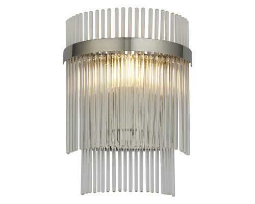 Бра Endon 104114 Marietta Wall, Bright nickel plate & clear glass