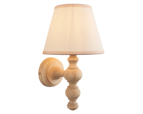 Бра Endon 114333 Bibury & Ivy 20cm Wall, Natural ash & vintage white fabric