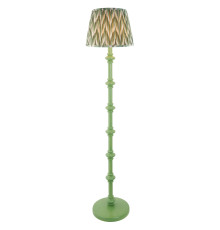 Торшер Endon 116138 Carnaby & Zigzag 35cm Floor, Satin cotswold green paint & cotswold green fabric
