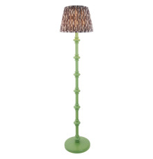 Торшер Endon 116140 Carnaby & Ikat 35cm Floor, Satin cotswold green paint & pearl grey fabric