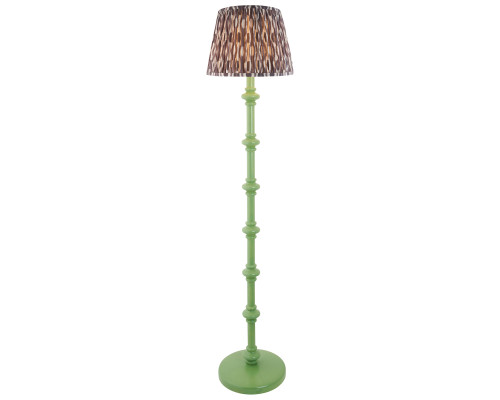 Торшер Endon 116140 Carnaby & Ikat 35cm Floor, Satin cotswold green paint & pearl grey fabric