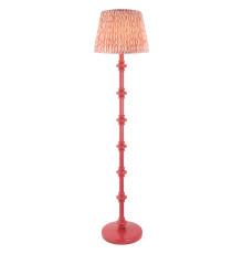 Торшер Endon 116162 Carnaby & Ripple 35cm Floor, Satin pink clay paint & coral pink fabric