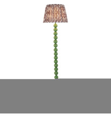 Торшер Endon 116189 Higgledy & Ikat 35cm Floor, Gloss cotswold green paint & pearl grey fabric
