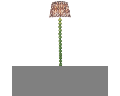 Торшер Endon 116189 Higgledy & Ikat 35cm Floor, Gloss cotswold green paint & pearl grey fabric