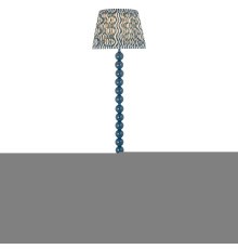 Торшер Endon 116193 Higgledy & Ripple 35cm Floor, Gloss marlin blue paint & marlin blue fabric
