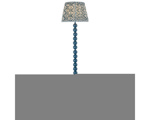 Торшер Endon 116193 Higgledy & Ripple 35cm Floor, Gloss marlin blue paint & marlin blue fabric