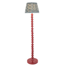 Торшер Endon 116205 Higgledy & Ripple 35cm Floor, Gloss pink clay paint & marlin blue fabric