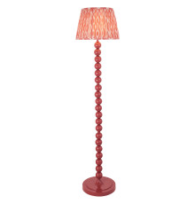 Торшер Endon 116207 Higgledy & Ikat 35cm Floor, Gloss pink clay paint & coral pink fabric