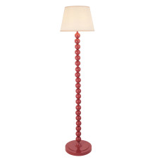 Торшер Endon 116208 Higgledy & Ivy 35cm Floor, Gloss pink clay paint & vintage white fabric
