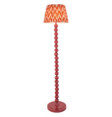 Торшер Endon 116212 Higgledy & Zigzag 35cm Floor, Gloss pink clay paint & apricot orange fabric